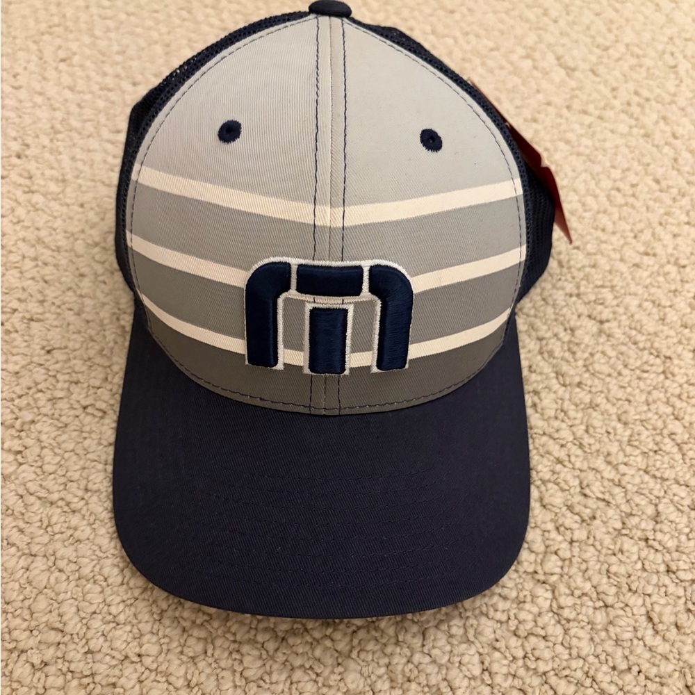 Stylish Navy and Gray Cap